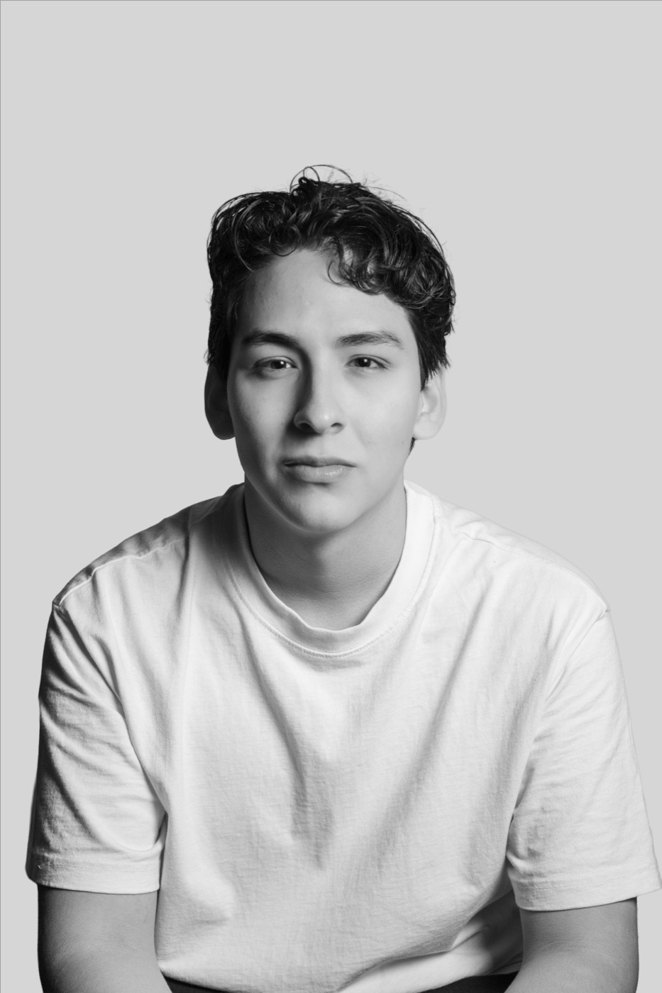 Retrato en blanco y negro del stand Black & White