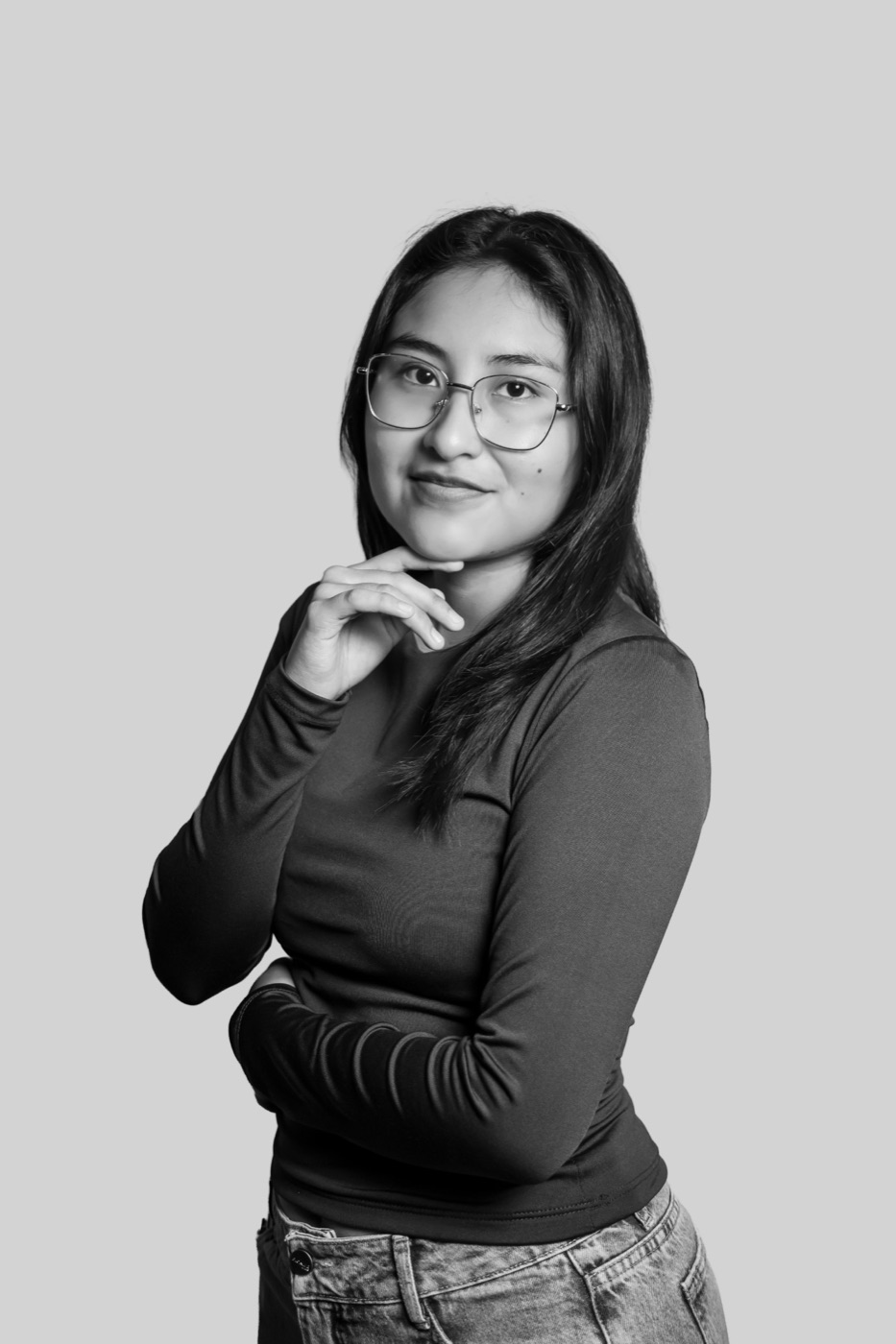 Retrato en blanco y negro del stand Black & White