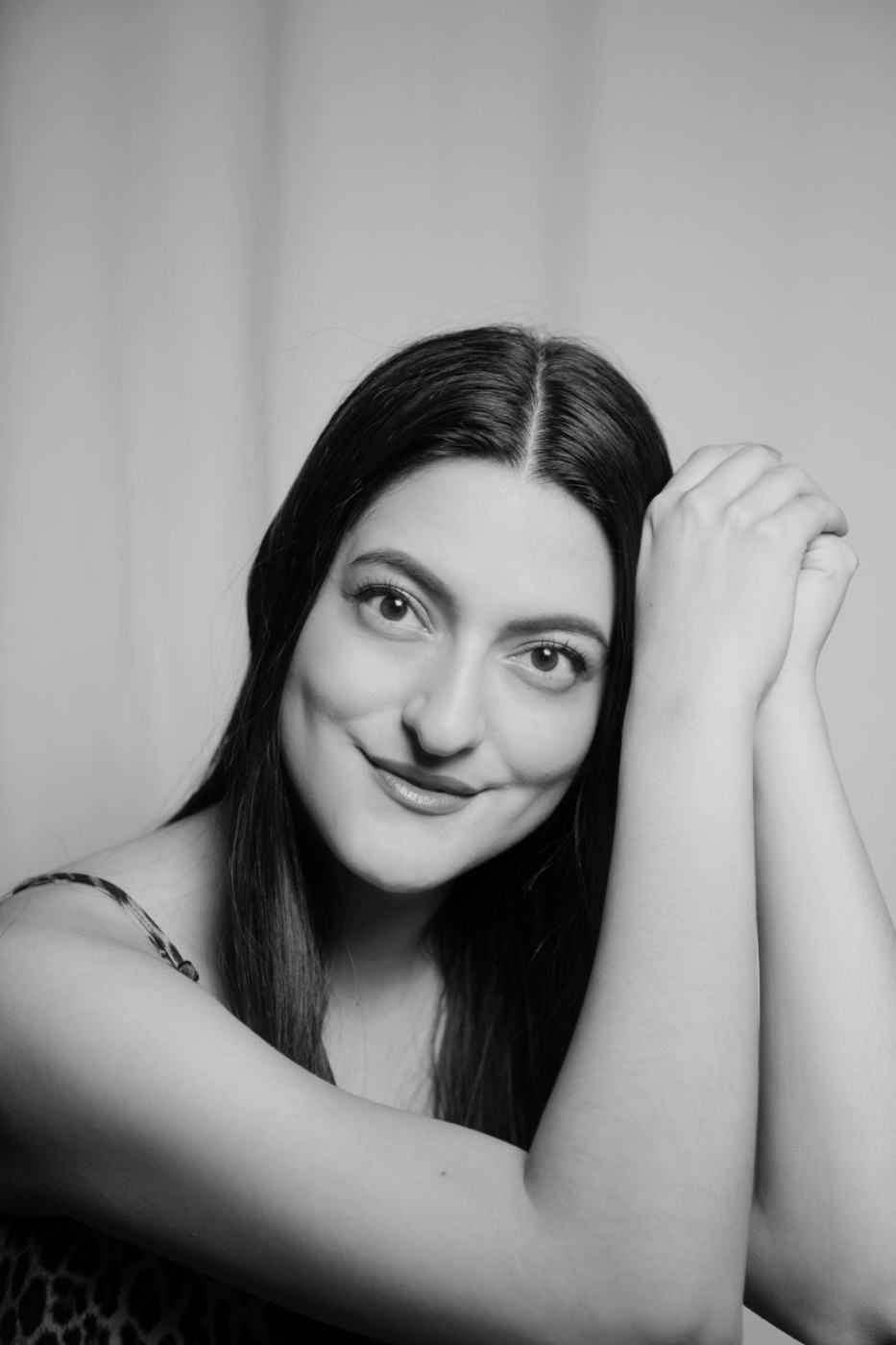 Retrato en blanco y negro del stand Black & White